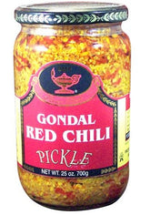 Deep Gondal Red Chilli Pickle 25 Oz - 700 Gms